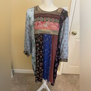 Multi media dress or tunic
